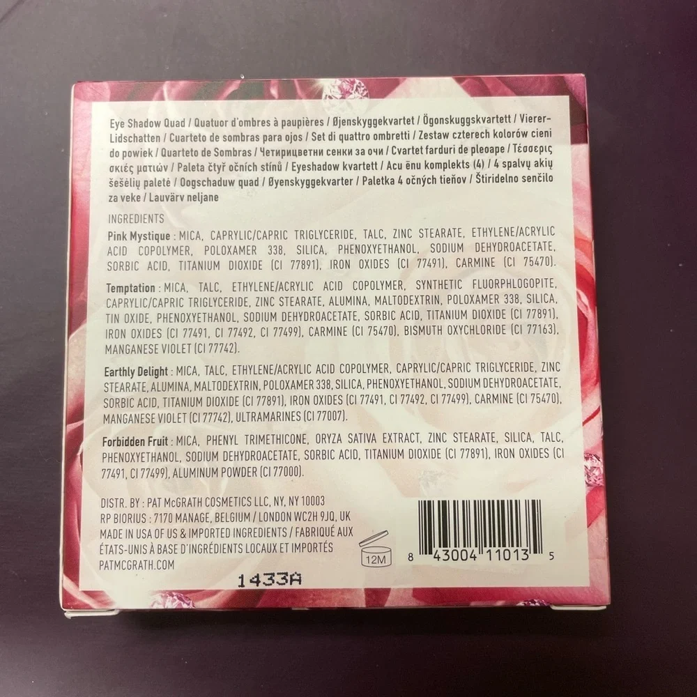 Pat McGrath Labs Devine Rose Luxe Quad Eyeshadow